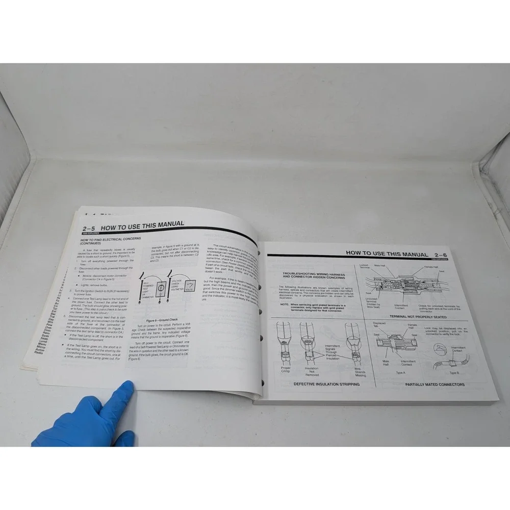 1995 Ford Explorer  Vacuum And‎ Electrical Trouble Shooting Shop Manual VETM OEM